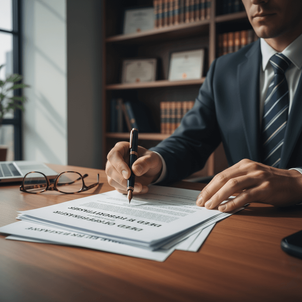 Jordan Avery reviewing policy proposals